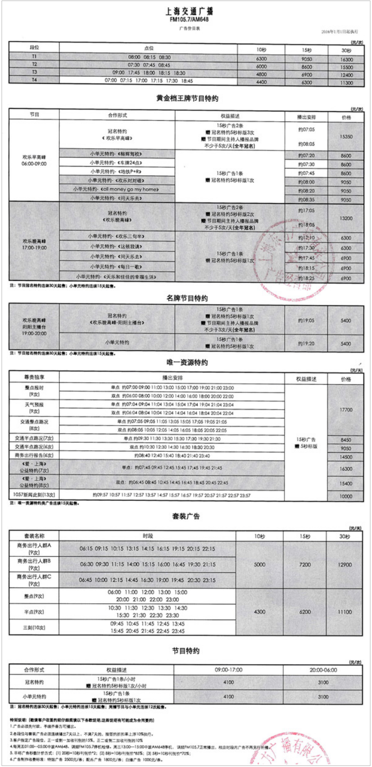 2016上海人民广播电台交通广播FM105.7广告报价表.png