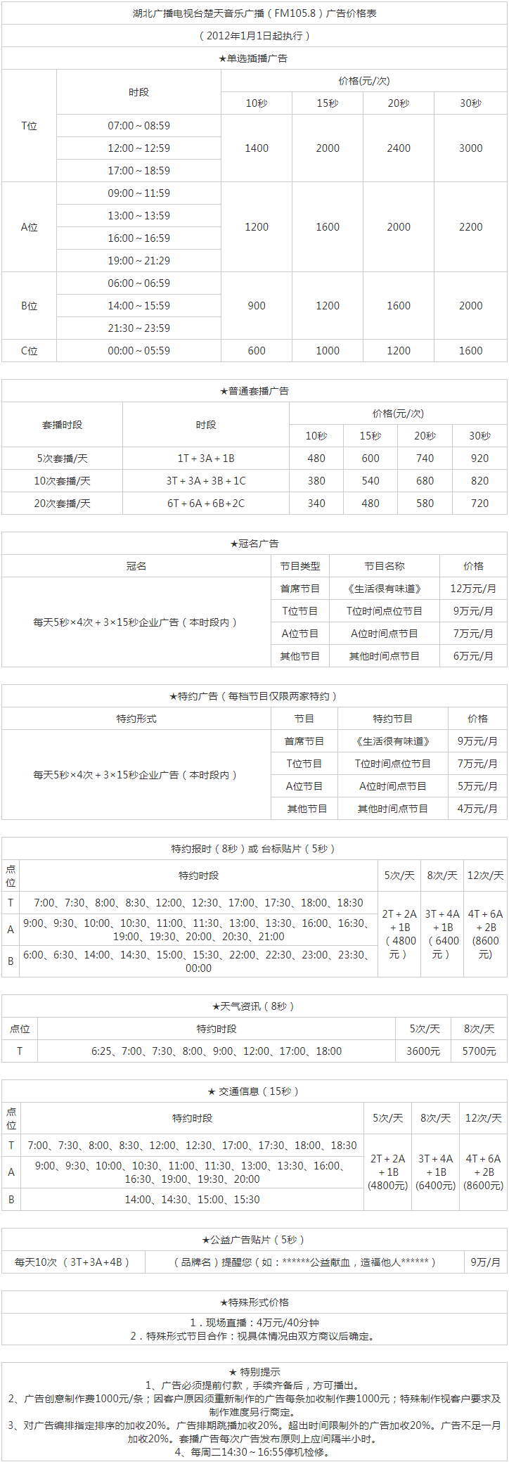 2012湖北人民广播电台楚天音乐广播（FM105.8）广告报价表.png