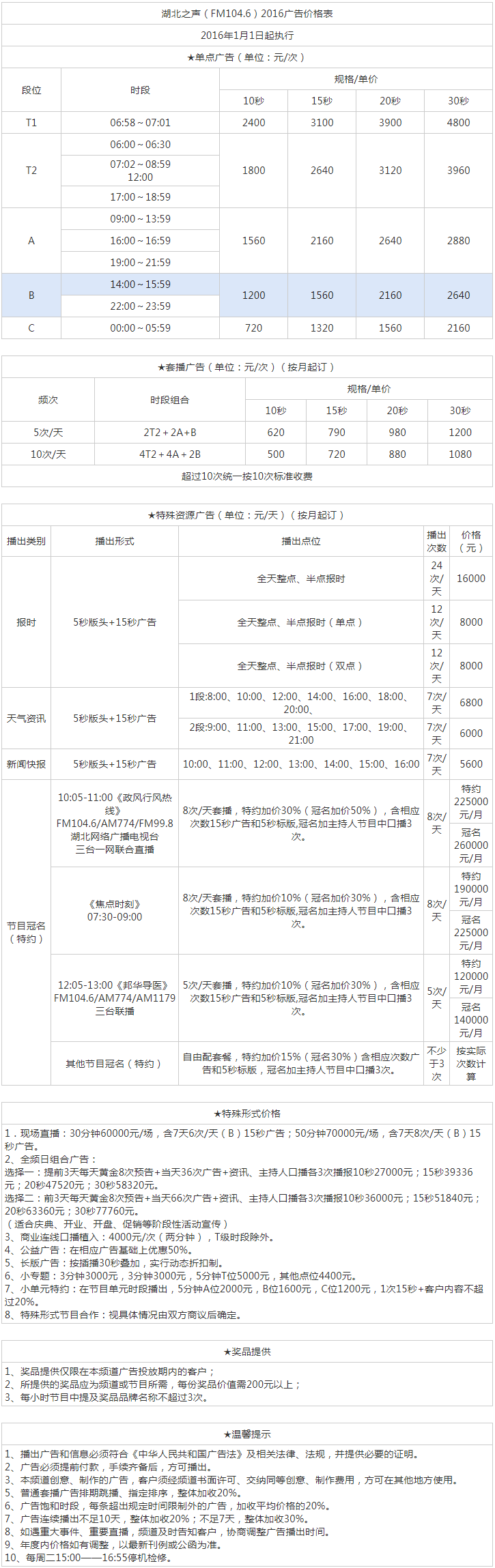 2016湖北人民广播电台湖北之声（AM774 FM104.6）广告报价表.png