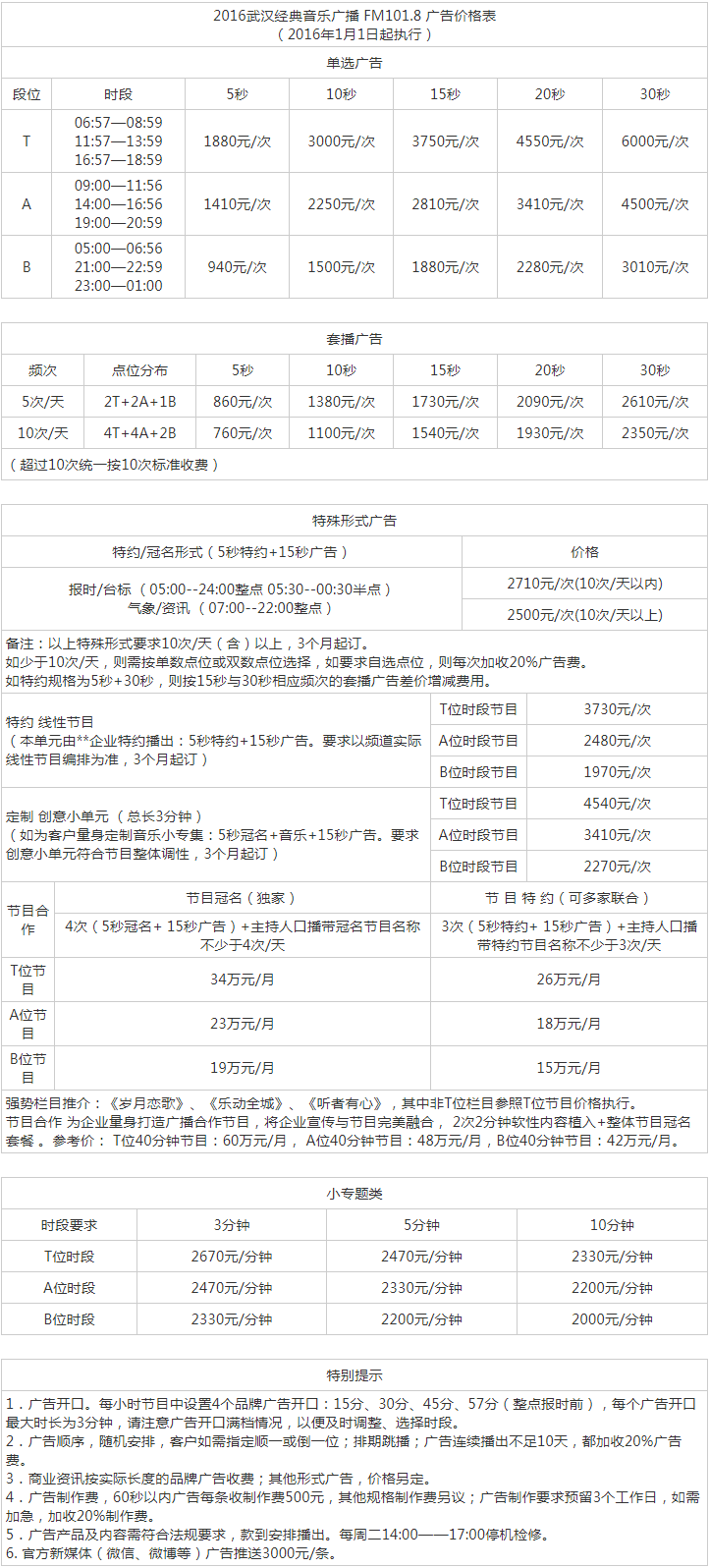 2016武汉人民广播电台音乐广播 FM101.8广告报价表.png