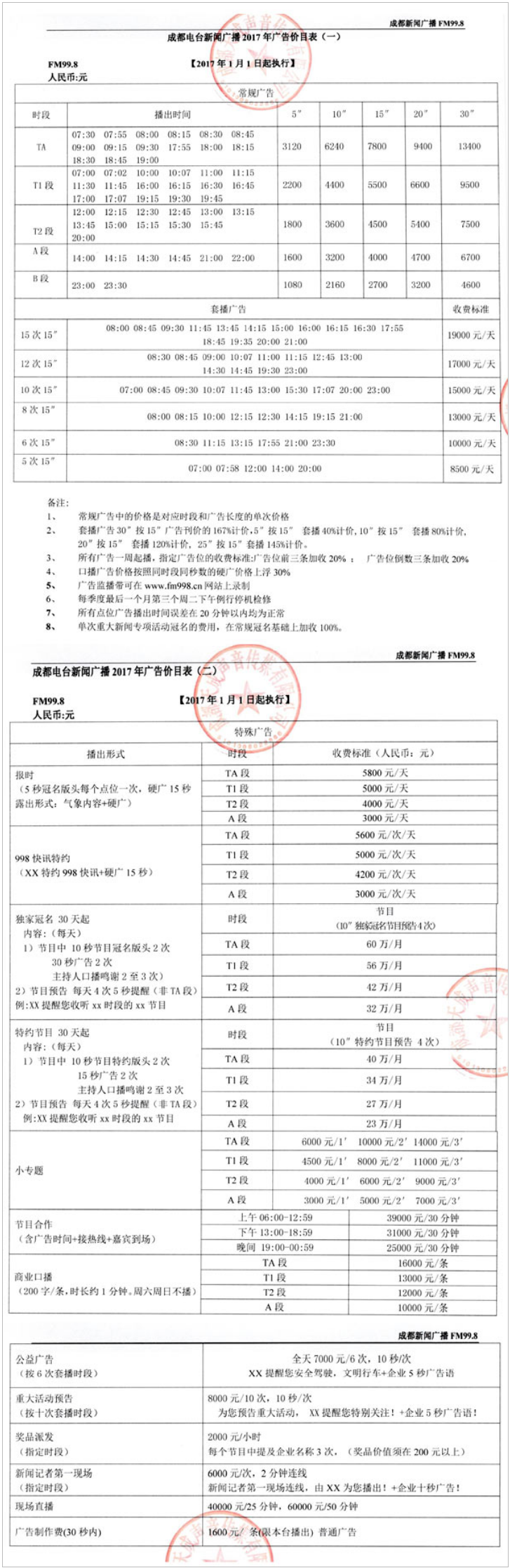 2017成都人民广播电台新闻广播FM99.8广告报价表.png