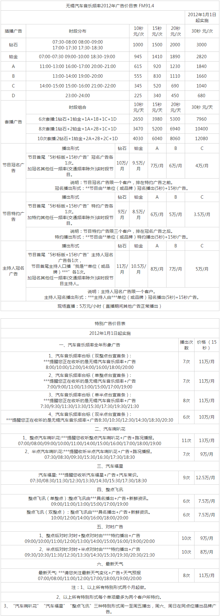 2012无锡人民广播电台音乐电台FM91.4广告报价表.png