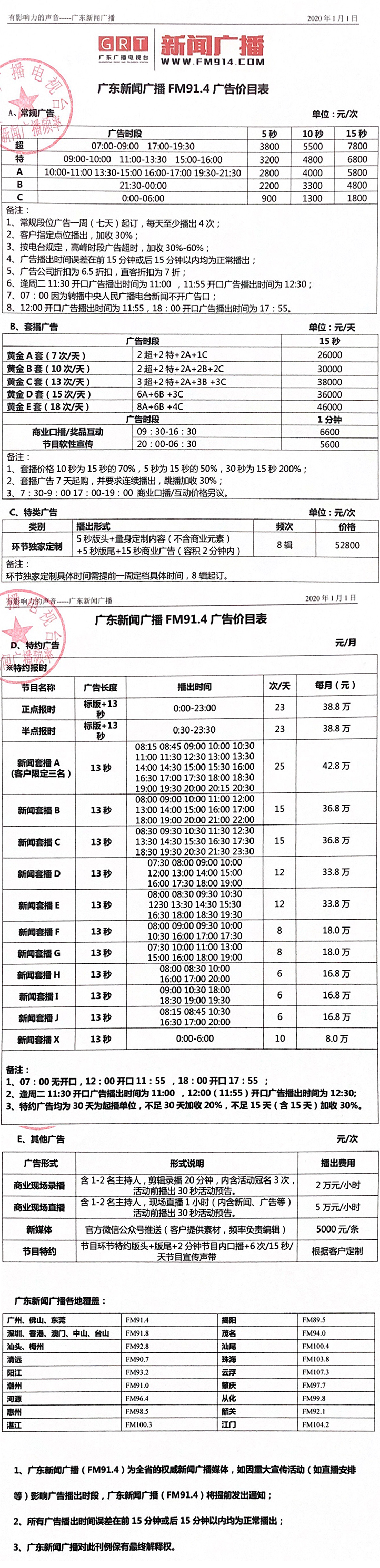 2021广东人民广播电台新闻广播 FM91.4广告报价表.jpg