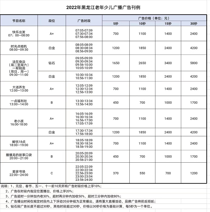 2022年黑龙江老年少儿广播价格表1.jpg