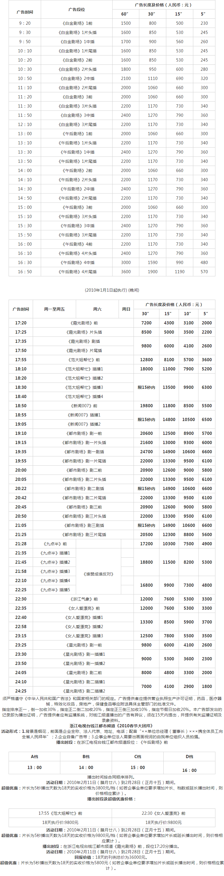 2010浙江电视台钱江都市频道 ZTV-2广告报价表.png