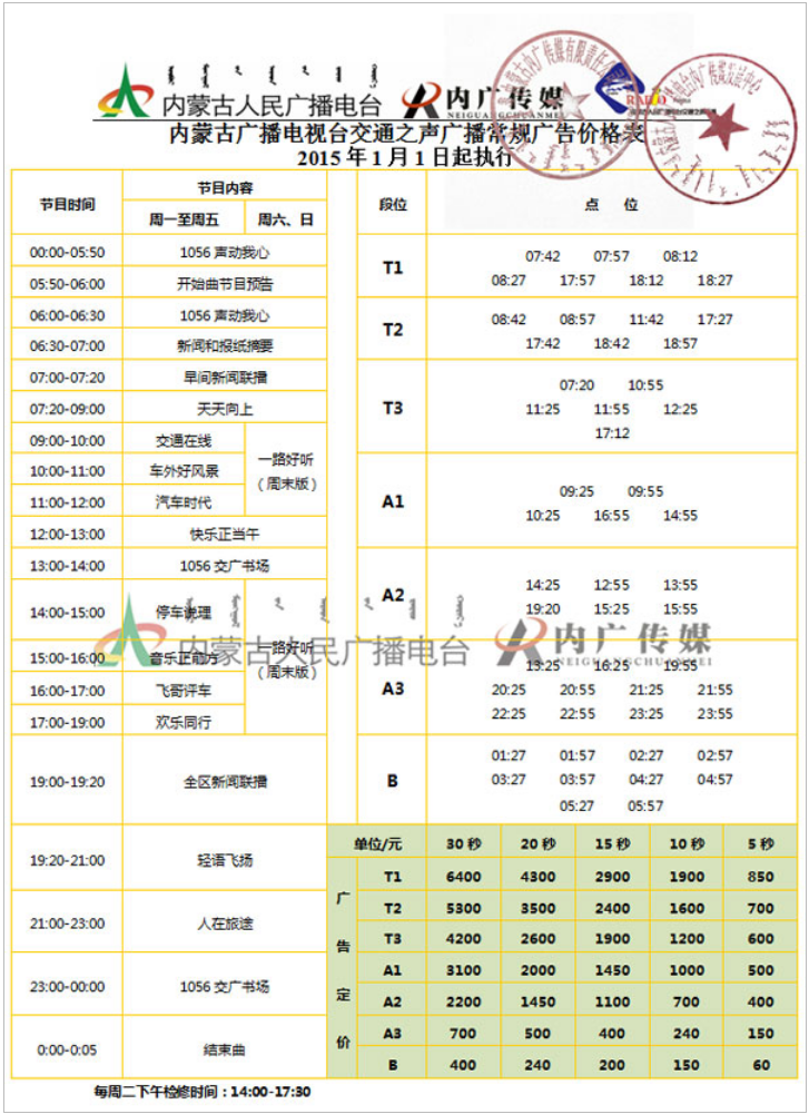 2015内蒙古人民广播电台交通之声广播FM105.6广告报价表.png